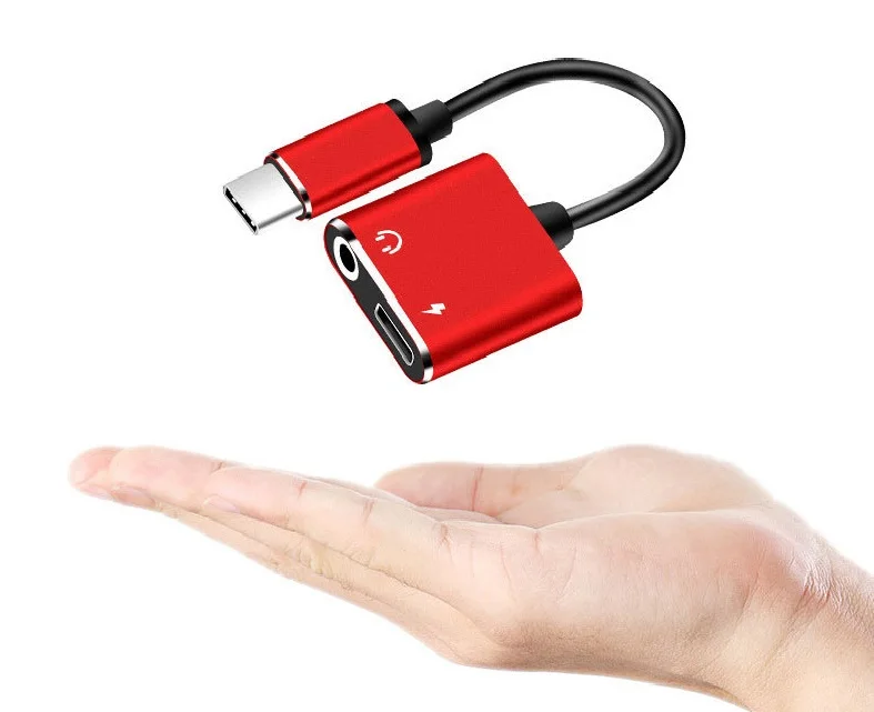 EHUNT 2 в 1 Зарядка+ аудио 3 5 мм разъем для Usb до 3 5 мм разъем Usb type C аудио разъем