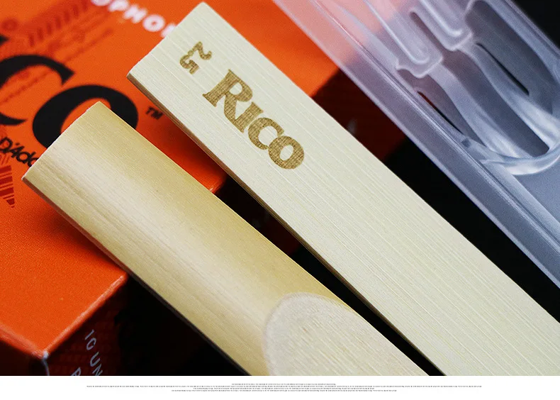 Американский Rico Drop E Tune альт саксофон тростник Rui рот оранжевый ящик Languette 10 шт. официальный авторизованный