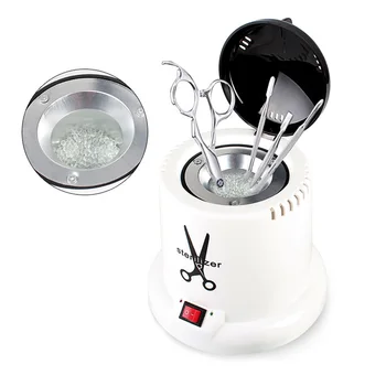 

Nail Sterilizer Temperature Machine Box Ball Disinfection Nail Sterilizer Tool with Glass Ball Disinfecting Manicure Machine Set