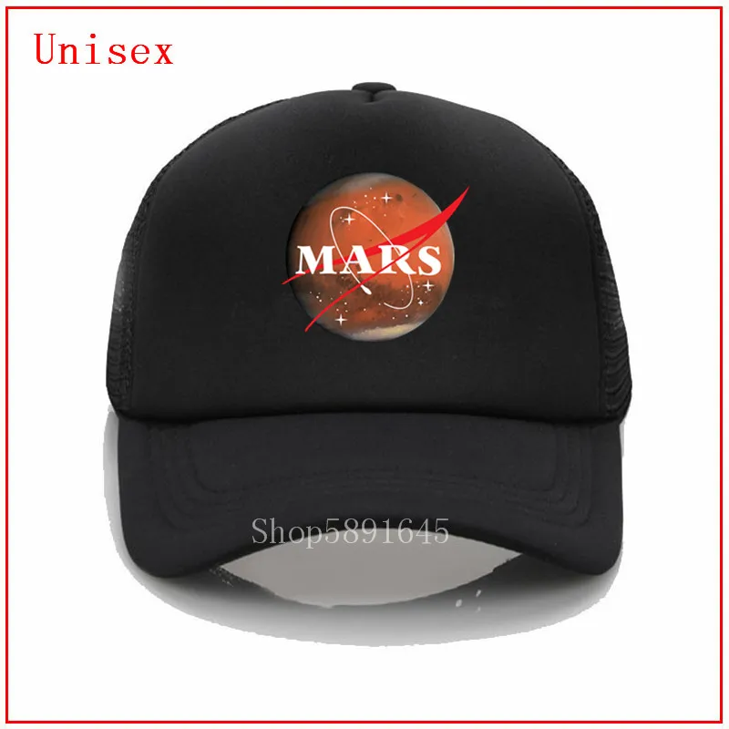 Мужские и женские кепки SpaceX бейсбольные от солнца с надписью Race to Mars PM для гольфа