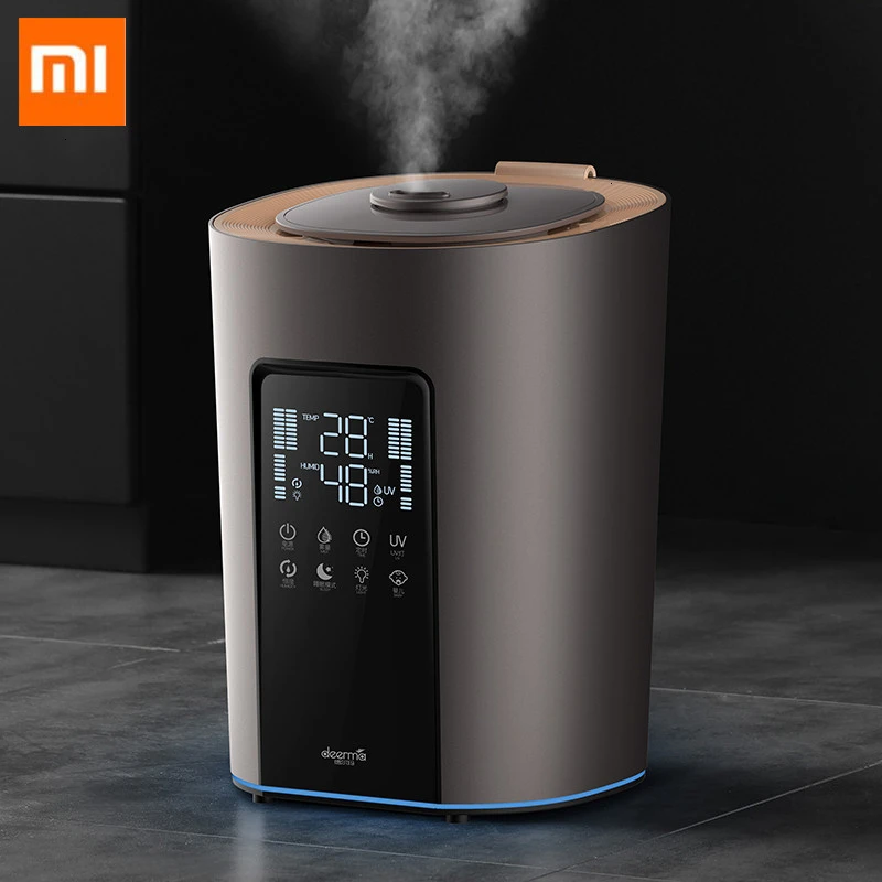 Увлажнитель Xiaomi Deerma на 5 литров может очищать и увеличивать влажные домашние спальни при умной постоянной влажности
