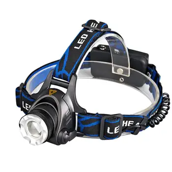

T6 Induction Headlight USB Rechargeable LED Headlamp Fishing Head Light Night Lamp Lantern Flashlight waterproof Reflector