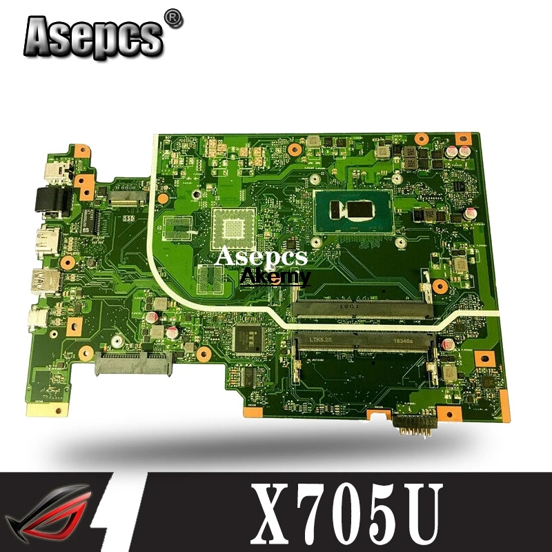 

Exchange Service Laptop Motherboard For ASUS VivoBook X705U X705UA X705UQ Mainboard