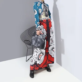 

Folk-custom Women Dress Vintage Printing Party Dress Stylish and Elegant Long Dresses Trend 2020 Early Spring New GCC3137