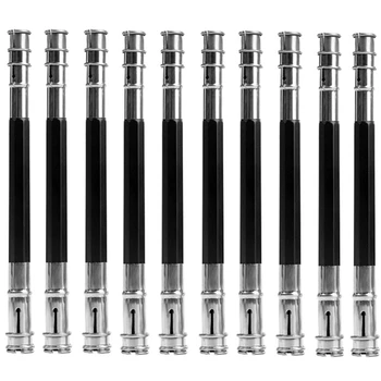 

10PCS Pencil Extender Holder Adjustable Pencil Lengthener Tool Coupling Device for School Art Writing
