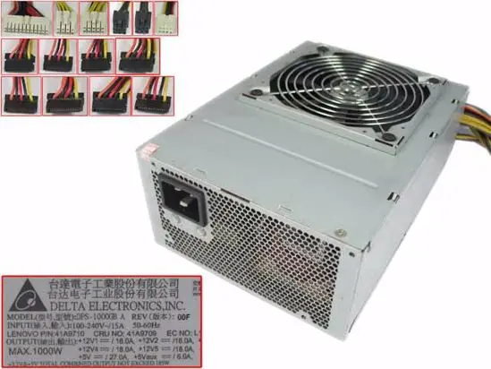 Emacro для Delta Electronics DPS-1000GB сервер источник питания 1000 Вт 41A9709 41A9710