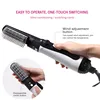 Multifunctional Hair Straightener Comb Hair Dryer Curling Brush With Comb 1200W Round Brush Blow Dryer Rotating Hot Air Brush 2