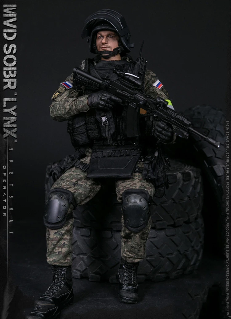 Surpat Camo Uniform Set 1/6 scale toy Russian Spetsnaz SOBR
