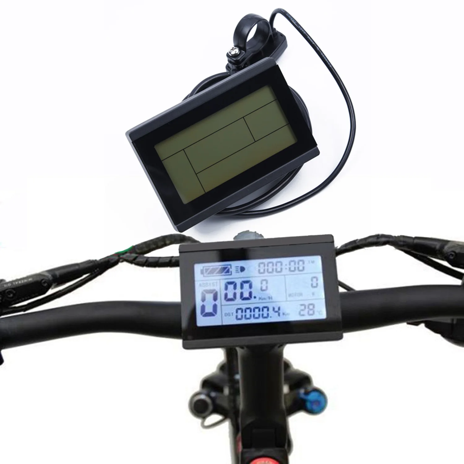 LCD3 Дисплей метр Дистанционное Управление кабель 24/36/48/60/72V для е-байка инструменты