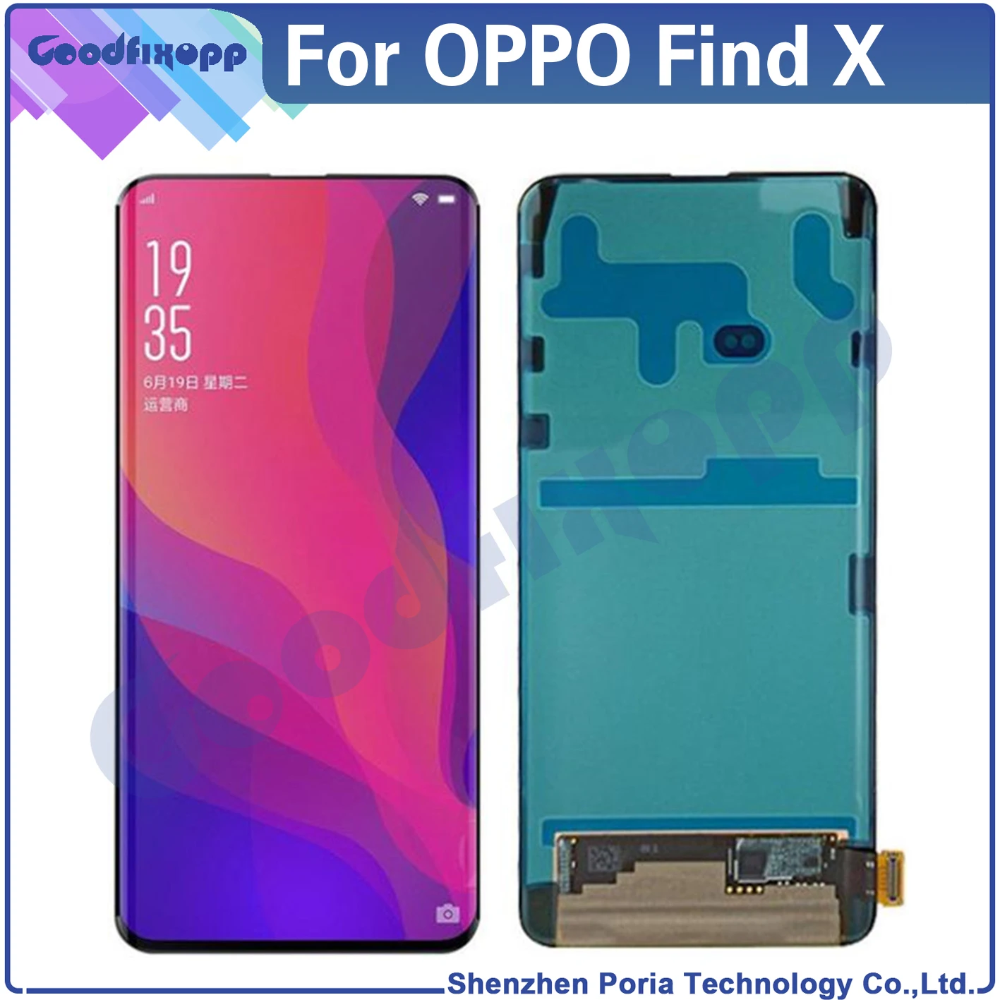 TFT LCD For Oppo Find X CPH1871 PAFM00 LCD Display Touch Screen ...