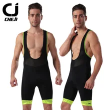 CHEJI Qucik-сухой гоночный велоспорт нагрудник Мужские дышащие шорты 3D гель мягкий дорожный горный велосипед шорты анти-одежда шорты для велосипедистов MTB