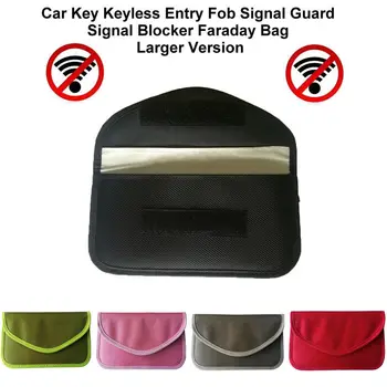 

Foldable Container Card & ID Holders For Phone RFID Car Key Signal Blocker Case Signal Blocking Bag Shielding Bag