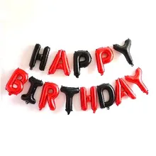 День рождения с английскими буквами шар комбинированный День рождения украшение шар комбинированный цвет День Рождения Декоративные Вечерние