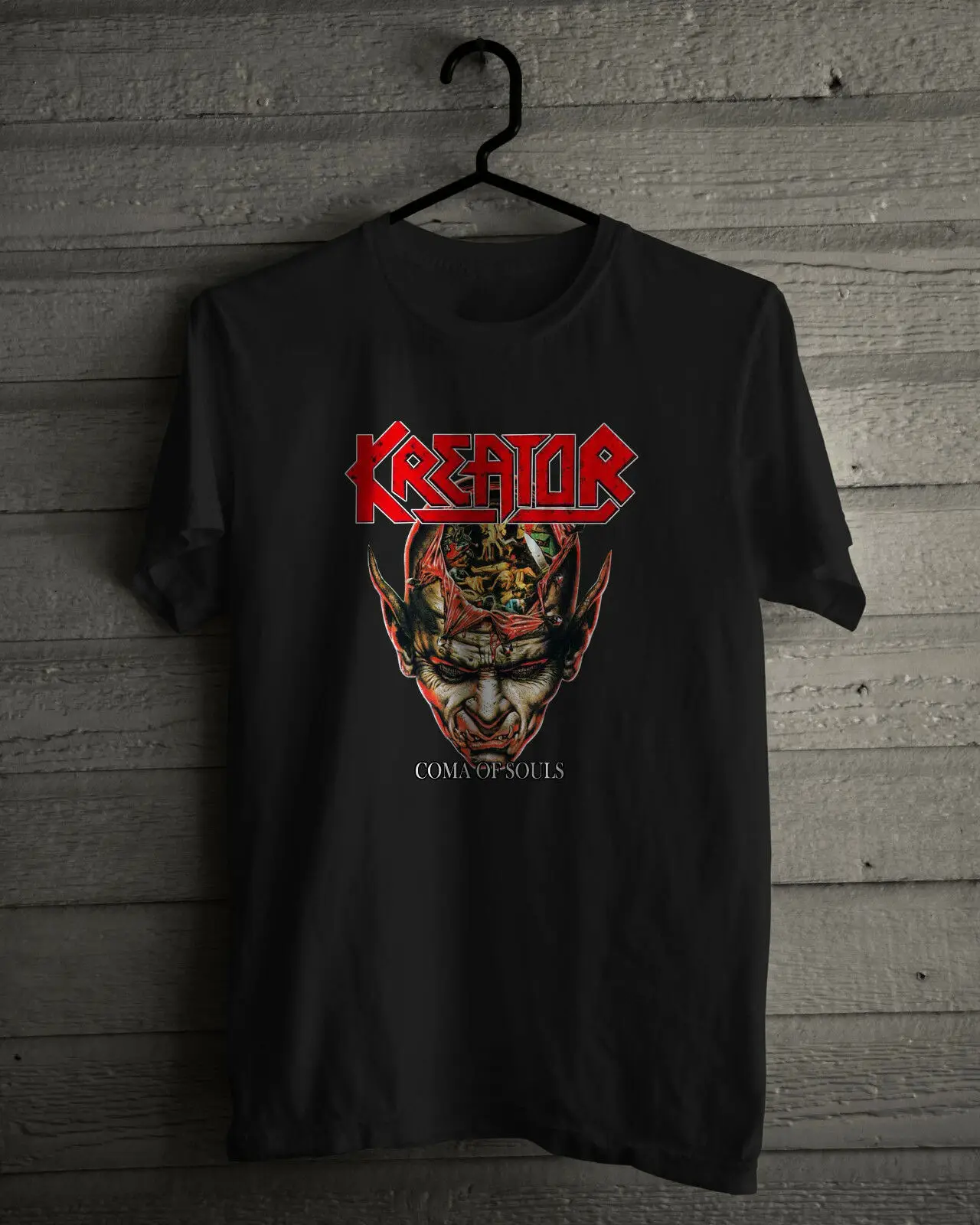 Футболка Kreator футболка Coma of Souls немецкий трэш металл группа Destruction and Sodom 2020