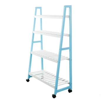 

Balcony Meaty Flower Rack Shelf Indoor Solid Wood Multi-storey Landing Type A Living Room Bonsai Meat Rack Steps Flower Airs