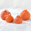 DIY Candle Molds 3D Ugly Orange Shaped Silicone Mould Handmade Making Birthday Gift Tool 1