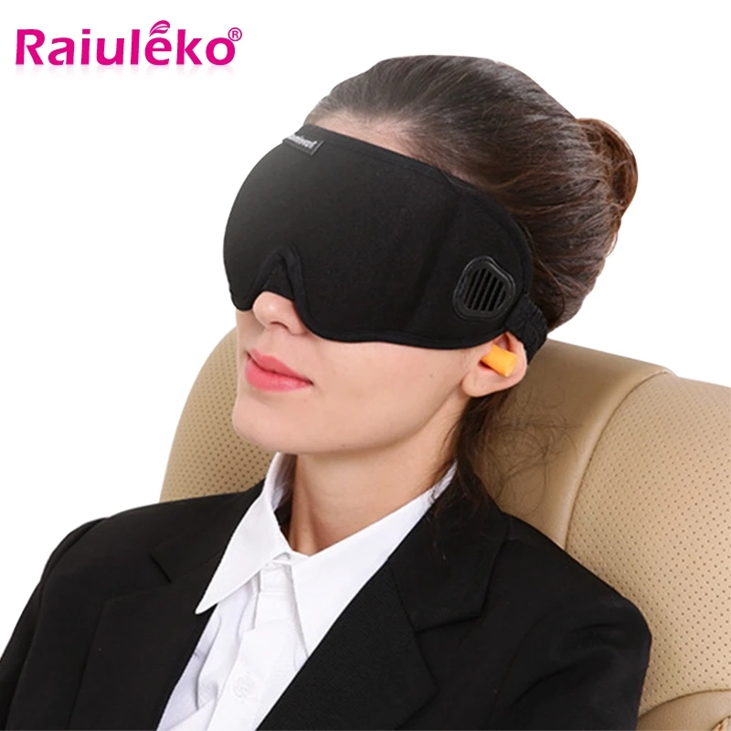 3D стереоскопическая маска для сна мягкая бархатная дышащая маска для сна для глаз Массажная маска для отдыха для глаз затеняющий ремешок регулируемый для мужчин и женщин