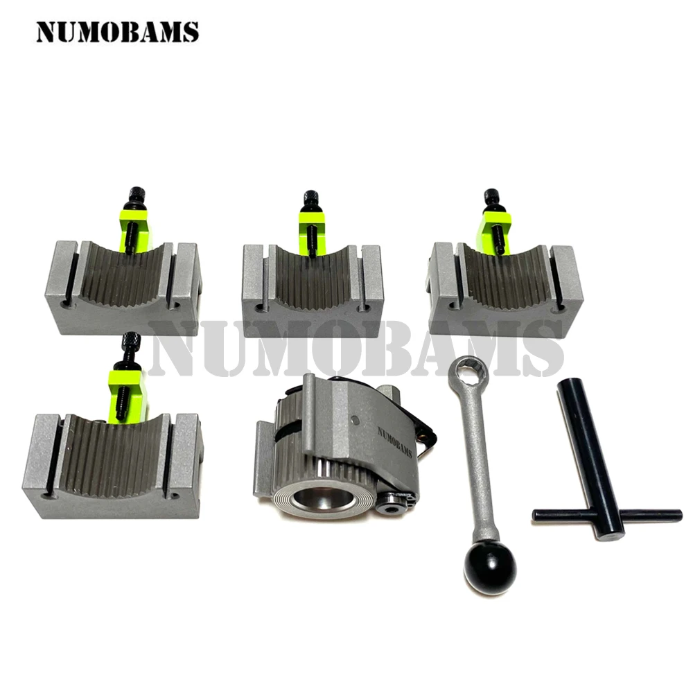 45# Steel Quick Change Tool Holder for 120-220 Swing over Bed Lathe WM180 WM210