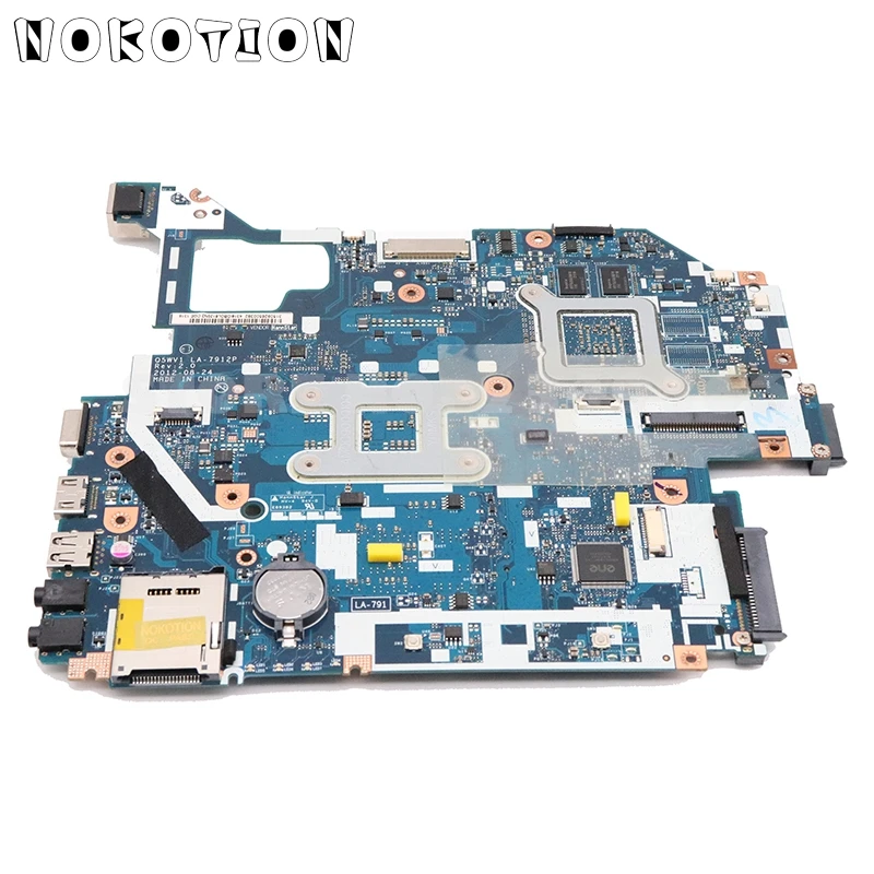 Материнская плата NOKOTION для ноутбуков Acer aspire NBY1711001 NB.Y1711.001 Q5WVH HM77 DDR3 GT620M 1 ГБ V3 571G