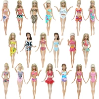 Mode poupée maillot de bain robe de Bikini tenue d'été hauts pantalons maillots de bain plage accessoires de bain vêtements pour 1/6 poupée fille jouets 2