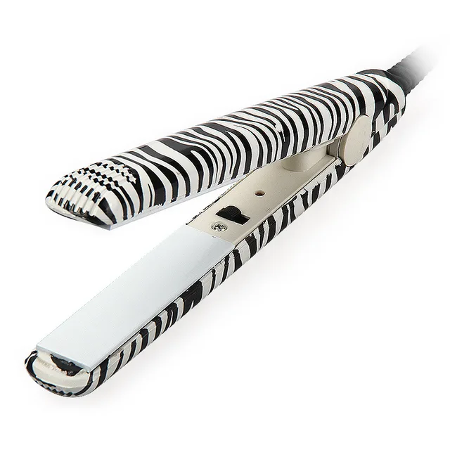 Professional Electronic Hair Iron Mini Portable Ceramic Flat Iron Hair Straightener Hairstyling Irons Styling Tools 1