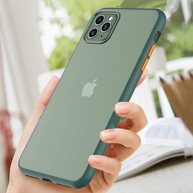Luxury Shockproof Case For iPhone X XR XS Max Silicone Translucent Matte phone cover For iPhone 11 pro max 7 8 Plus cases fundas (18)