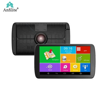 

Anfilite 9 inch dash camera Android 6.0 Car Truck GPS Navigation 1GB 16GB DVR Video recorder Tablet with g-sensor free Maps