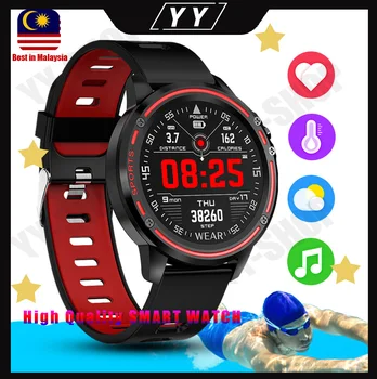 

L8 Smart Watch Men IP68 Waterproof Reloj Hombre Mode SmartWatch With ECG PPG Blood Pressure Heart Rate sports fitness watches
