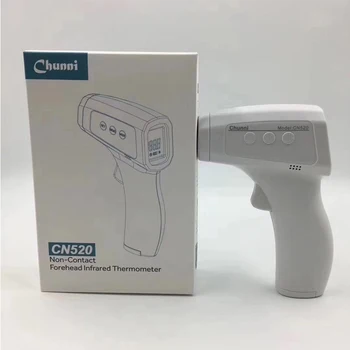 

CE FDA LCD Digital display Non-contact Forehead Infrared Clinical Thermometer CHUNNI CN520 Non-contact infrared body thermometer