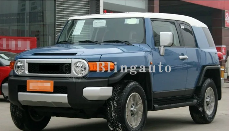 Подходит для T. oyota FJ Cruiser 2006- 2 шт. Левая Правая Беговая доска боковые шаги nerf бар Автомобильная педаль боковые лестницы боковой бар