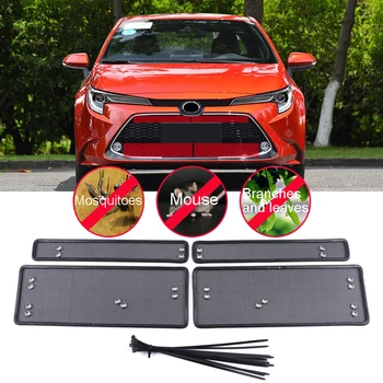 

US ONLY!! For Toyota Corolla E210 Levin 2018-2020 Stainless Front Grilles Radiator Insect Net Mesh Barrier Protector Cover