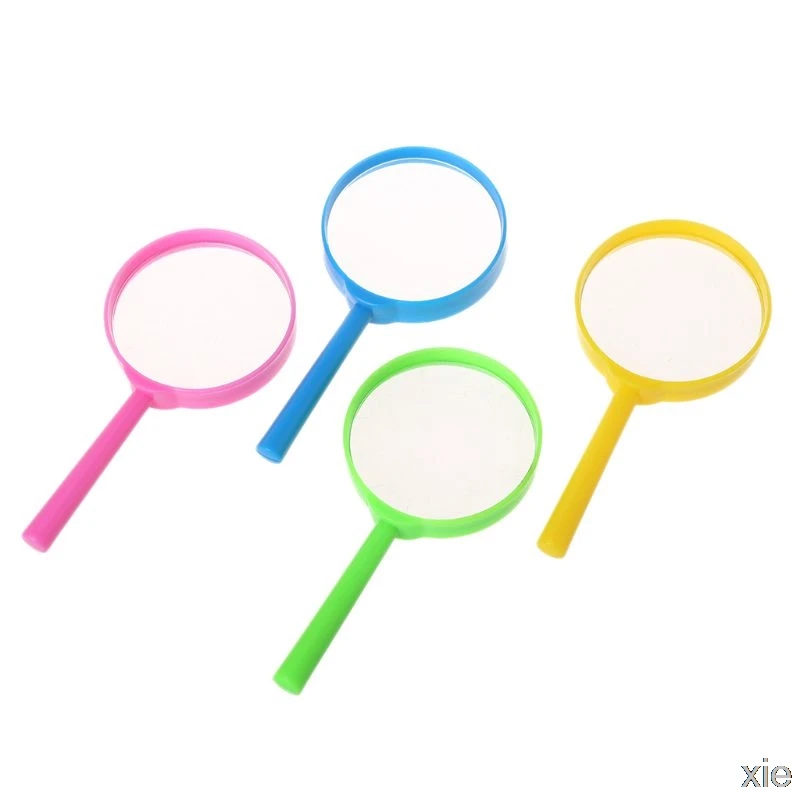 

Portable Handheld Magnifier 60mm 3X Magnifying Loupe Reading Glass Lens Kids Toy