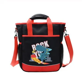 

Cartoon Handbag for Student Children Waterproof Capacity Handheld Study File Book Bag Girls Boys Cartoon Handbags Kid School Bag