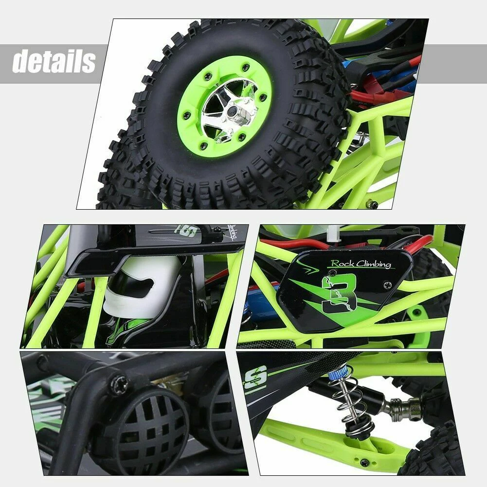 Pokich RC автомобиль внедорожный грузовик Высокая скорость четыре-привод внедорожный альпинистский автомобиль 50 км соревновательная игрушка автомобиль 1:12 дистанционное управление модель автомобиля