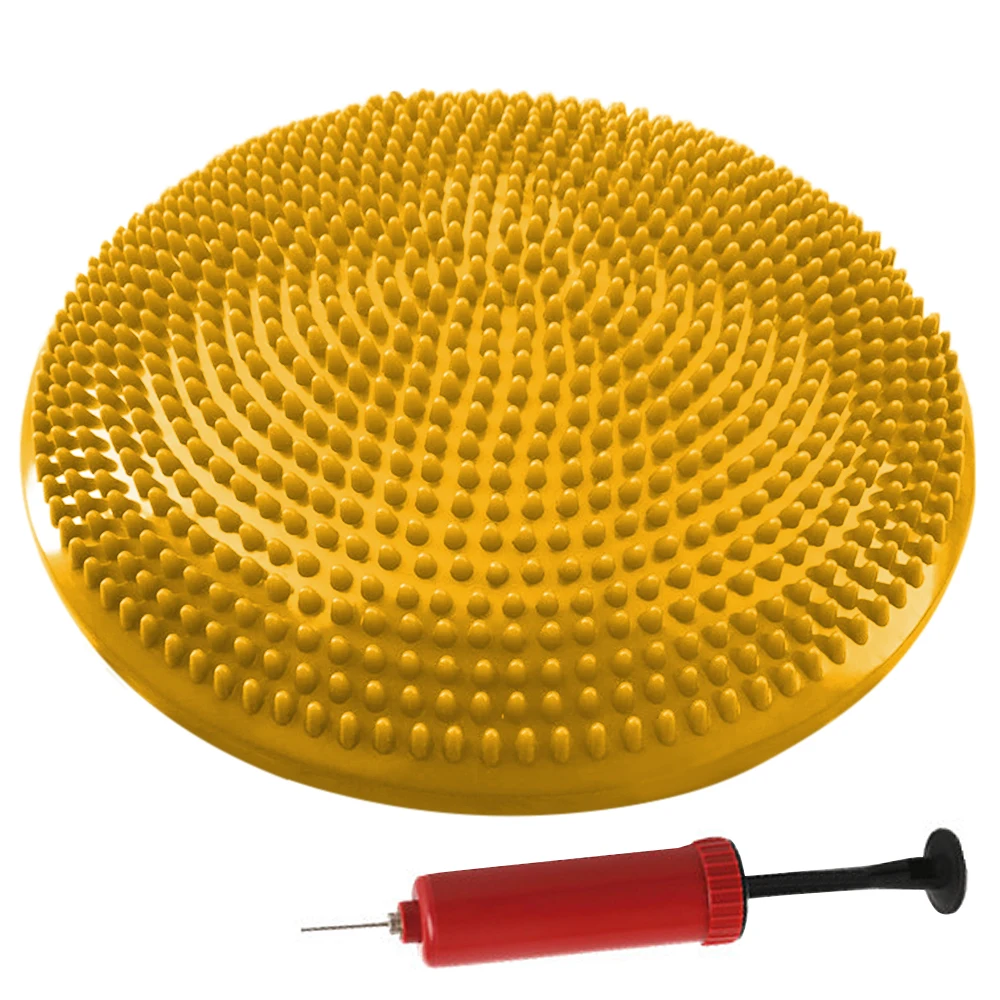 

33CM Yoga Balance Disc Home Balance Disc Inflatable Stability Wobble Cushion Yoga Balls Portable Massage Pad Massage Cushion