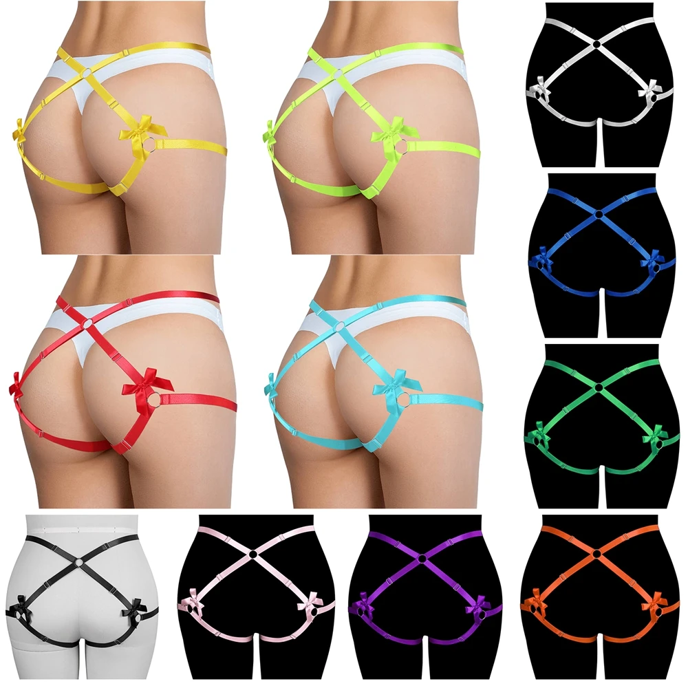 

Bdsm Plus Size Adjust Women's Harness Garter Belt Sexy Lingerie Elastic Strappy Stockings Belt Goth Fetish Body Harness Bondage