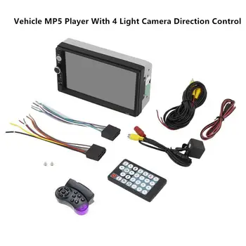 

7010B 7 Inch Dubbele 2DIN Auto MP5 Speler Bt Touch Screen Stereo Radio Hd Multimedia Speler Ondersteuning Hetzelfde Scherm