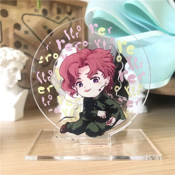 Аниме JOJO невероятное приключение dio brando Giorno Giovanna Kakyoin Нориаки Косплэй акриловый стол подставка фигурный модельный декоративная пластина