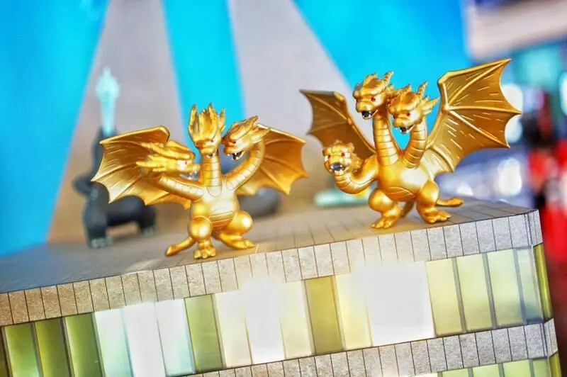 12 шт Godzillas 2019 король монстров фильм эксклюзивные милые цифры глухая