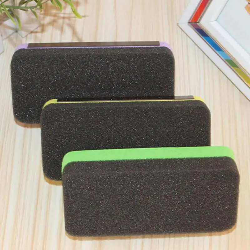 5 шт. цветной ластик для доски Магнитный спонж для доски Доска креативный ластик для доски зеленый ластик
