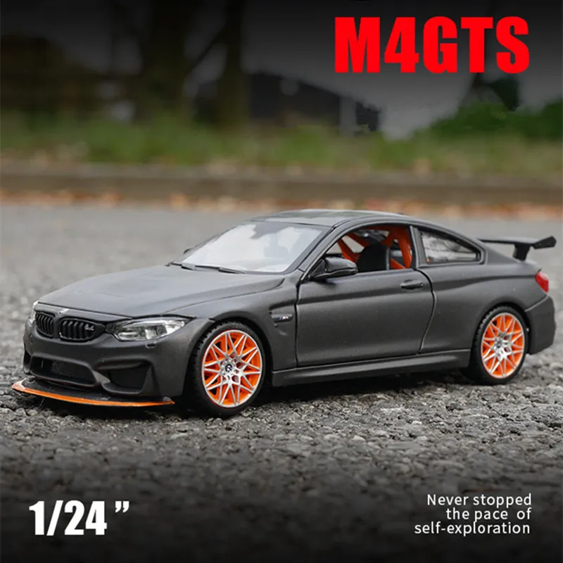 Maisto 1:24 BMW M4 GTS черный спортивный автомобиль модифицированный аналоговый сплав