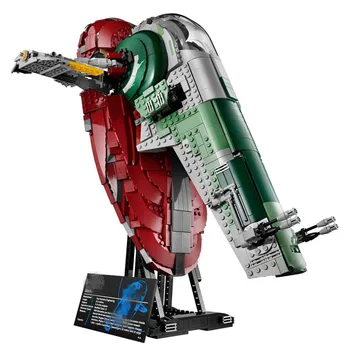 

SS UCS Slave I Slave NO.1 Building Block Bricks Compatible Model Kits StarWars Blocks Educational Toys Children Boy Gifts