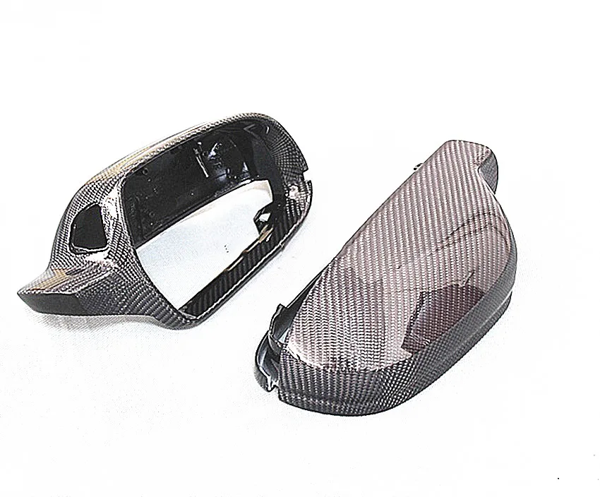 Carbon Mirror cover For Audi RS5 B8.5 S5 A4 A5 Carbon Fiber Rear Side View Mirror Cover with Lane Assist 2010-20132014