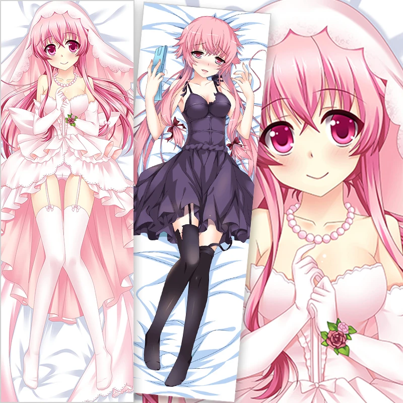 Чехлы для подушек с принтом аниме чехлы мужчин женщин и Mirai Nikki Cartoon gasui Yuno 1