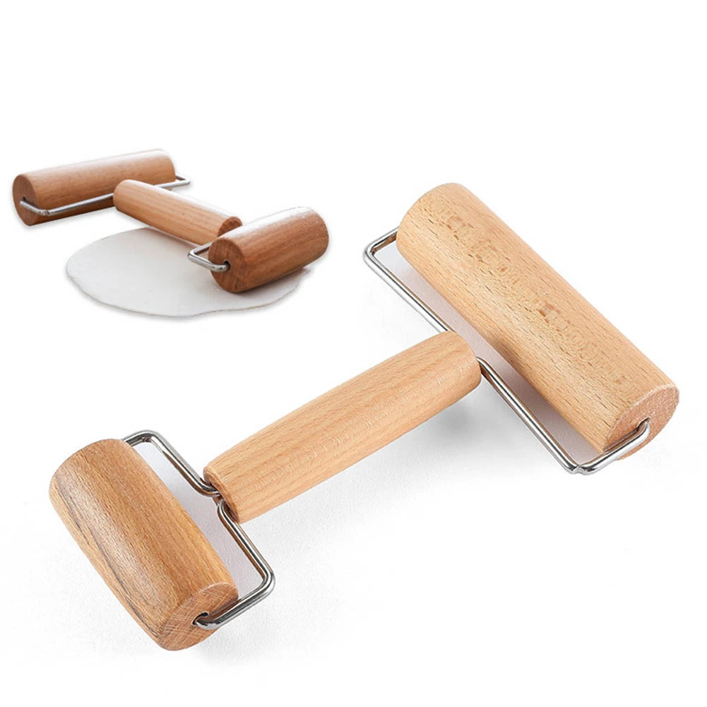 Wooden Rolling Pin Pizza Dough Roller Double Headed Wooden Rolling Pin Double Dough Roller Pizza Roller Double Headed Roller Rolling Pins Pastry Boards Aliexpress