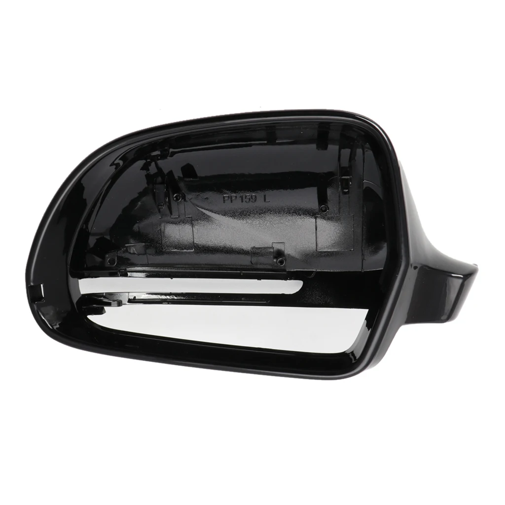 

Left Side Mirror Shell Rearview Cover Carbon Fiber Cap For Audi A4B8 A6LC6 2009-2011