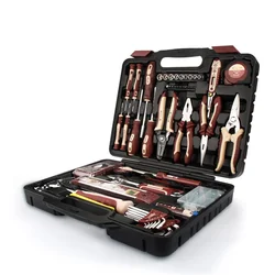 Mallette à outils professionnelle pour électricien, coffre étanche de sécurité, ensembles d'outils de rangement, boîte à outils complète OF50JX 