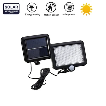 

56/30 leds Solar Light With 7 Color Remote Control Waterproof Motion Sensor Lamp Lights For Outdoor Garden Street lights split m