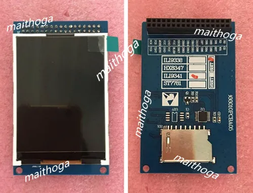 16Bit Interface NoTP CPT 2,8 дюймов 34P HD TFT lcd модуль ILI9341 Привод IC 240*320 параллельный интерфейс(сенсорный/без касания - Цвет: 16Bit Interface NoTP