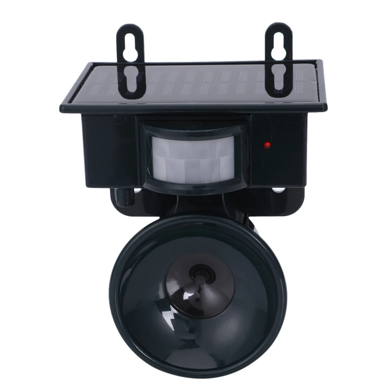 

NEW-Ultrasonic PIR Outdoor Solar Animal Bird Dog Fox Repeller Repellent Scarer